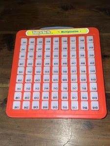 VINTAGE Touch 'N Tell Me MULTIPLICATION Press & See The Answer GALOOB 1981 - Picture 1 of 2