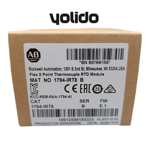 NEW Allen-Bradley 1794-IRT8 Flex 8 Point Thermocouple RTD Module - Picture 1 of 1