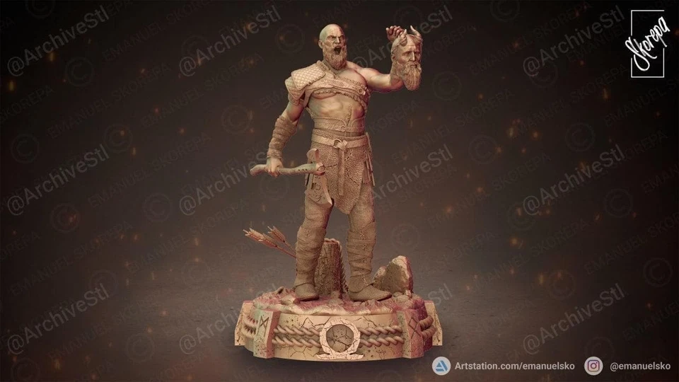 Kratos Modellbausatz unbemalt/unmontiert - Bild 1 von 1