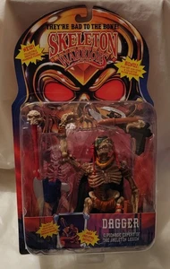 Vintage Skeleton Warriors Dagger Actionfigur Playmates Carded - Bild 1 von 10