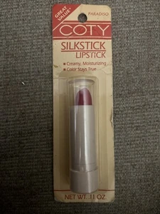 Coty Silkstick Paradiso Lipstick, NEW .11 oz, Sealed, Vintage! NOS Makeup. 90’s - Picture 1 of 8