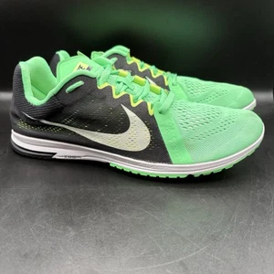 NUOVO Nike Zoom Streak LT 3 Uomo US 11 EU 45 Verde Nero Bianco' 819038-003 - Foto 1 di 11