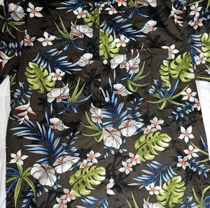 Stussy Paradise Hemd mit Knöpfen Größe Large braun 111717 - Bild 1 von 5