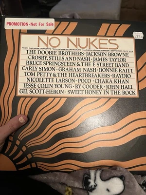 No Nukes - PROMO - 3xVinyl LP The Muse Concerts For A Non-Nuclear Future - RARE - Image 1 of 4