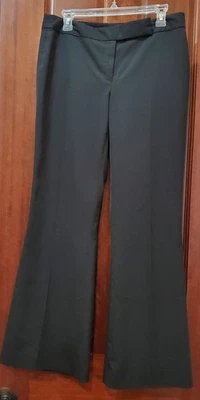 TAHARI Pantalón de vestir pierna acampanada negro - 33" cintura x 31" entrepierna Foto 1 de 4