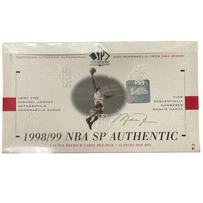 1998/99 UPPER DECK SP AUTHENTIC NBA BASKETBALL HOBBY BOX JORDAN INSERT NEW - Image 1 of 4