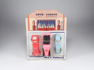 JBB UNIVERSAL - Années 30-40 - Auto-Garage à monter avec véhicules en Celluloid - Picture 1 of 8