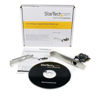 StarTech ST1000SPEX2 Single Port PCI-E Gigabit Network Adapter - Image 1 of 2