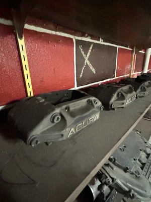 4 Acura RL OEM Big Front 4 Pot / Piston Advics Brake Calipers OEM 2005-2012 JDM - Image 1 of 4