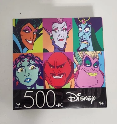 👑 Rompecabezas Disney 500 piezas - Villanos  Foto 1 de 2