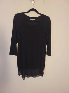 Maglione Neiman Marcus Nero Tg L Elevato Basic Invernale Essenziale Silenzioso Lusso - Foto 1 di 9