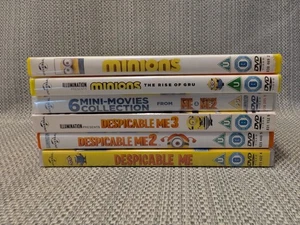 Despicable Me & Minions 5 Film Bundle with Mini Movies DVD (2015) Steve Carrell - Picture 1 of 2