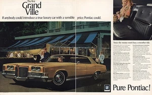 1971 Pontiac: Grand Ville If Anybody Could Introduce Vintage Print Ad - Picture 1 of 1