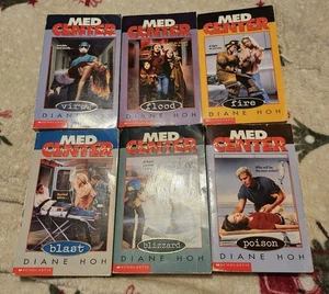 Med Center Book Series 1 2 4 5 6 YA Medical Thrillers Diane Hoh Scholastic lot - Imagen 1 de 10