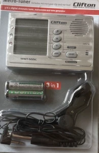 METROTUNER inkl.Clip-Mikrofon u.Ohrhörer 3 in 1: digit.chromatisches Stimmgerät - Bild 1 von 2