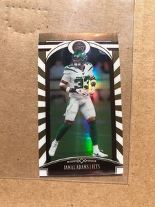 2020 LEGACY PANINI MINI BRONZE PRIZM REFRACTOR JAMAL ADAMS JETS /100