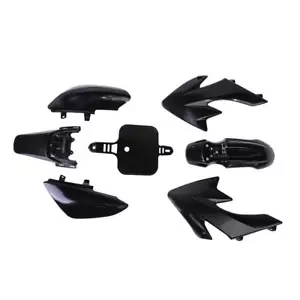 Pit Bike / Dirt Bike / Pocketbike Verkleidung Set 125 150 ccm Schwarz - Bild 1 von 1