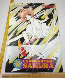 Tokyopop Cardcaptor Sakura Promotional window poster 1998 22x16" - Picture 1 of 2