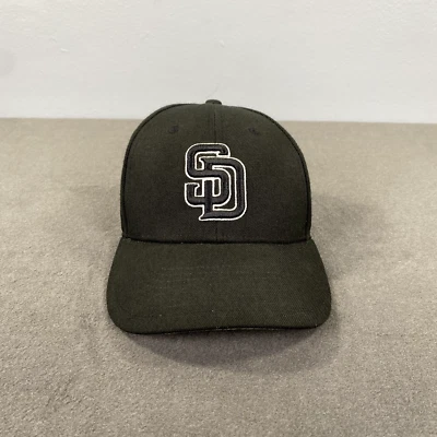 Sombrero marca San Diego Padres 47 negro blanco gancho y lazo ajustable talla única MLB Foto 1 de 4