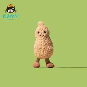 Jellycat Funny Peanut Plushie - Cuddly Sensory Comfort Toy from UK - Picture 1 of 3