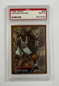 Finest #84 1996 Antoine Walker PSA 9 como nuevo GC38-3323 - Imagen 1 de 2