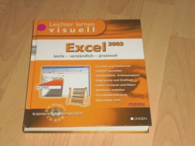 Excel 2003 - leichter lernen visuell - Lingen Verlag 2005 - 300 Seiten - Bild 1 von 4