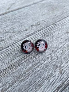 Betty Boop Stud Earrings - Picture 1 of 3