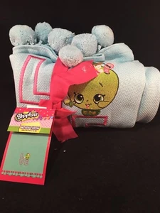 Shopkins Bommeldecke 50x60 Apfelblüte - Bild 1 von 4