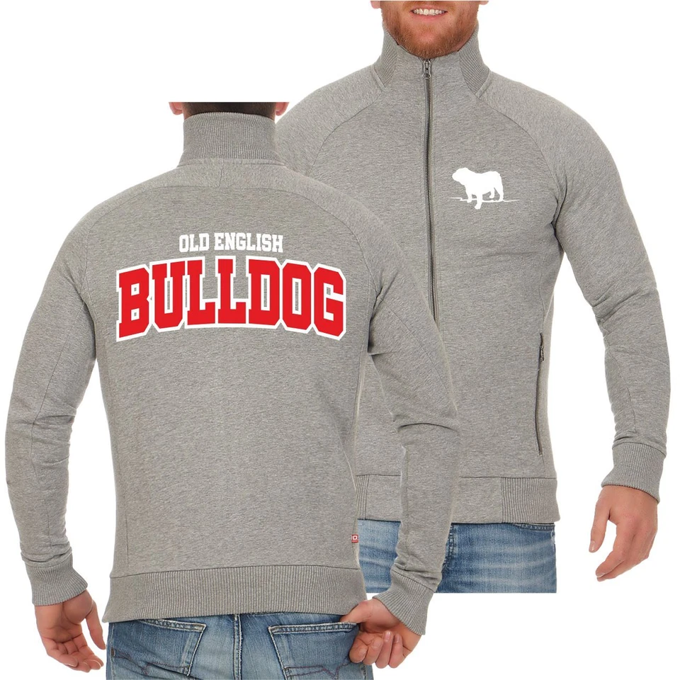 Sweatjacke Old English Bulldog LOGO Hunde englische Bulldogge Bully Geschenk - Bild 1 von 1