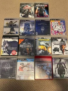 Lotto 14 giochi PlayStation 3 PS3 DarkSiders Uncharted Dishonored Mass Effect! - Foto 1 di 1