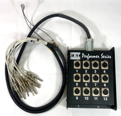 CBI Performer Series 12 Channel Snake Cable & Box - Image 1 of 4