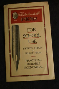 *VINTAGE* Esterbrook School Pens Brochure - Picture 1 of 3