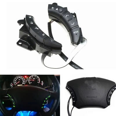 For 2004 2005-2007 Toyota Camry Land Cruiser Steering Wheel Control Switch 2PCS - Image 1 of 4