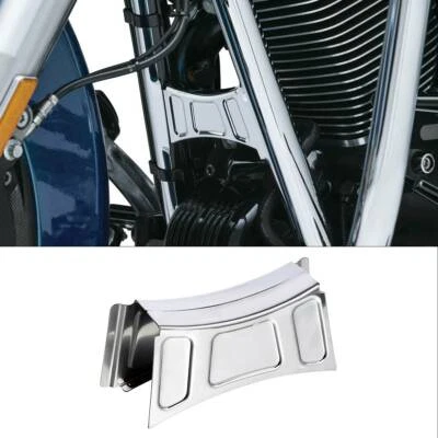 Chrome Downtube Crossbrace Cover Fit for Harley Tri Street Electra Glide Classic Foto 1 de 4