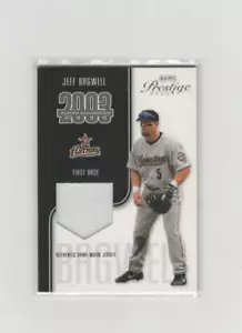 2003 Playoff Prestige Player Collection Jeff Bagwell #3 Jersey Houston Astros - Picture 1 of 2