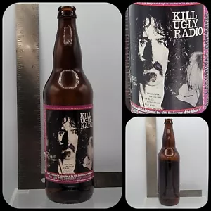 Lagunitas Frank Zappa - Kill Ugly Radio Label Original Empty Beer Bottle RARE! - Picture 1 of 10