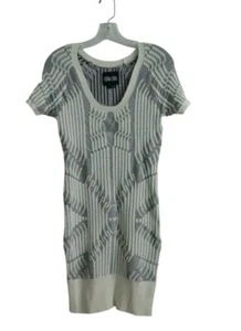 vena cava Mini Stretch dress Scoop Neck Short Sleeve Small Regular - Picture 1 of 9