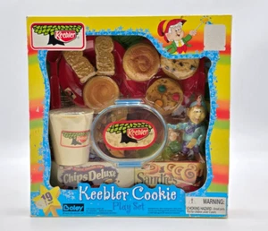 Keebler Cookie Play Set Boley 19 Piece Pretend Food Chips Deluxe Sandies Swirl - Picture 1 of 6