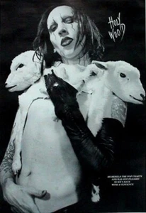 MARILYN MANSON POSTER Holy Wood RARE NEW HOT 24X36 - Picture 1 of 1