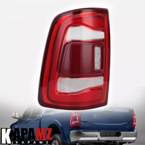 For 2019-2024 Ram 2500 3500 Red Bezel w/Blind Spot LED Tail Light Lamp Left Side - Picture 1 of 4
