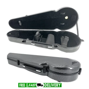 Viola Case Carbon Fiber 16 inch Adjustable for 15-16.5 inches Hard Viola Case - Picture 1 of 20