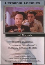 Babylon 5 CCG-personal enemies/premiere