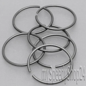 10 x Äußere Sicherungsringe Runddraht Sprengring für Wellen Form DIN 9925 - Bild 1 von 2