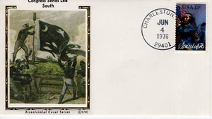 CONGREE SENDS LEE SOUTH, CHARLESTON, SC 1976 FDC15986 - Picture 1 of 2