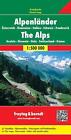 Die Alpen (A, Ch, F, I, Slo) Roadmap 1:500 000: FB.020 (Tschechisch) gefaltetes Buch