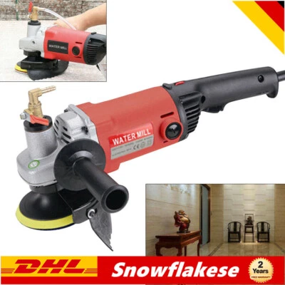 1400W Nass-Steinschleifer Schleifmaschine Na polierer Granit Marmor Polierer - Bild 1 von 4