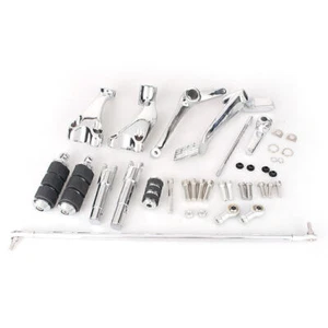 Fitward Control Complete Kit with Pegs Levers Linkages Fit Harley Sportster 883 - Picture 1 of 8