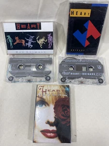 Lot of 3 HEART Brigade, Bad Animals, Will Your Be There (Cassettes Tapes ) - Picture 1 of 10