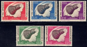 1963 Paraguay SC# 775-779 - Project Mercury Flight - 5 Different Stamps - M-H - Picture 1 of 2