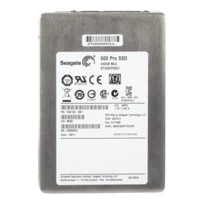 SEAGATE ST240FP0021 240GB 600 PRO SATA 6Gbs SSD - Bild 1 von 3
